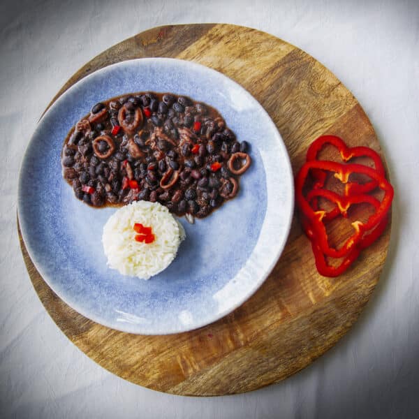 Chili de Lulas com Arroz Basmati