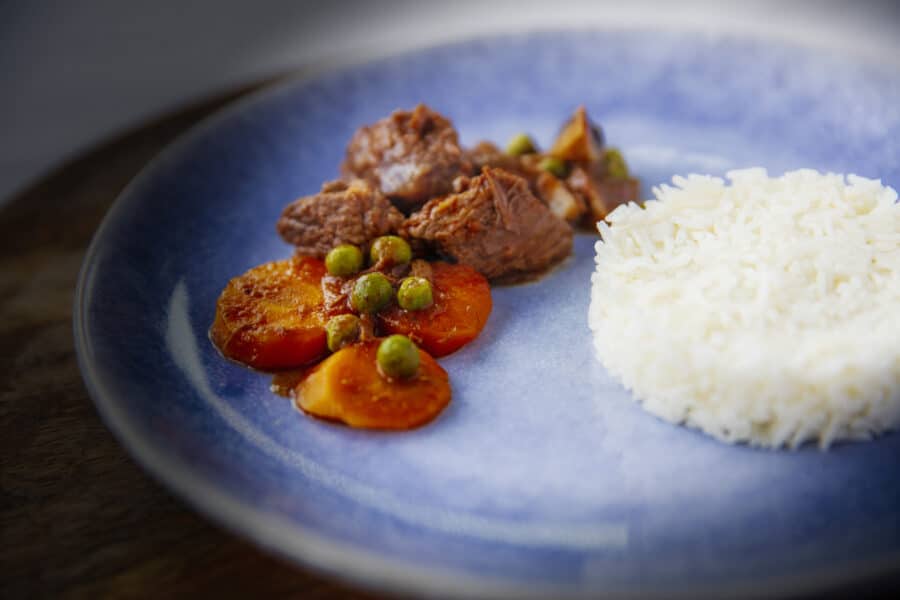 Vitela com legumes e Arroz Basmati - Image 3