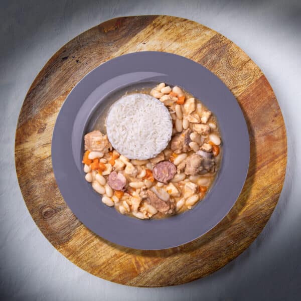 Feijoada à Nossa Moda com Arroz Basmati