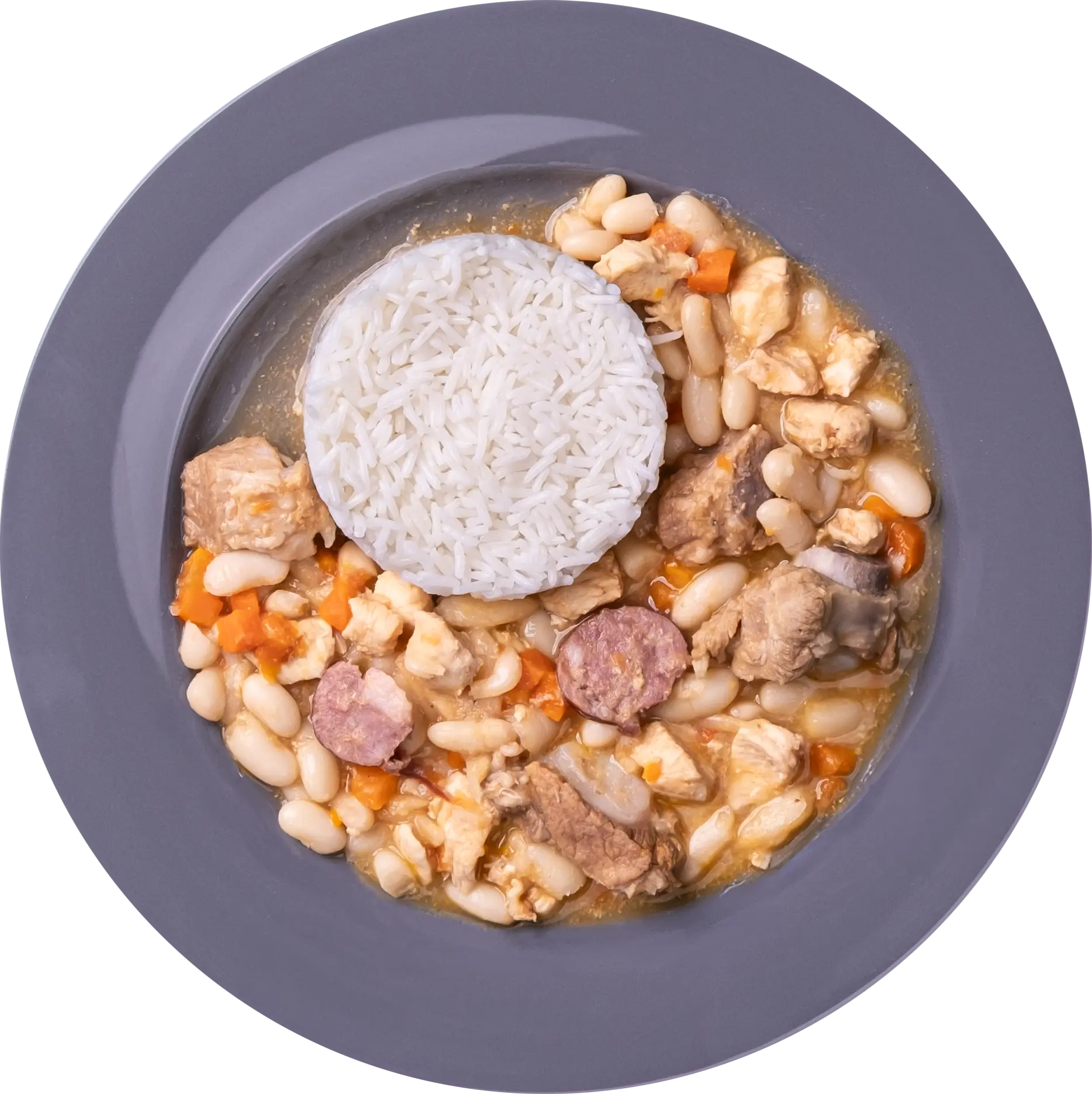 Feijoada à Nossa Moda com Arroz Basmati