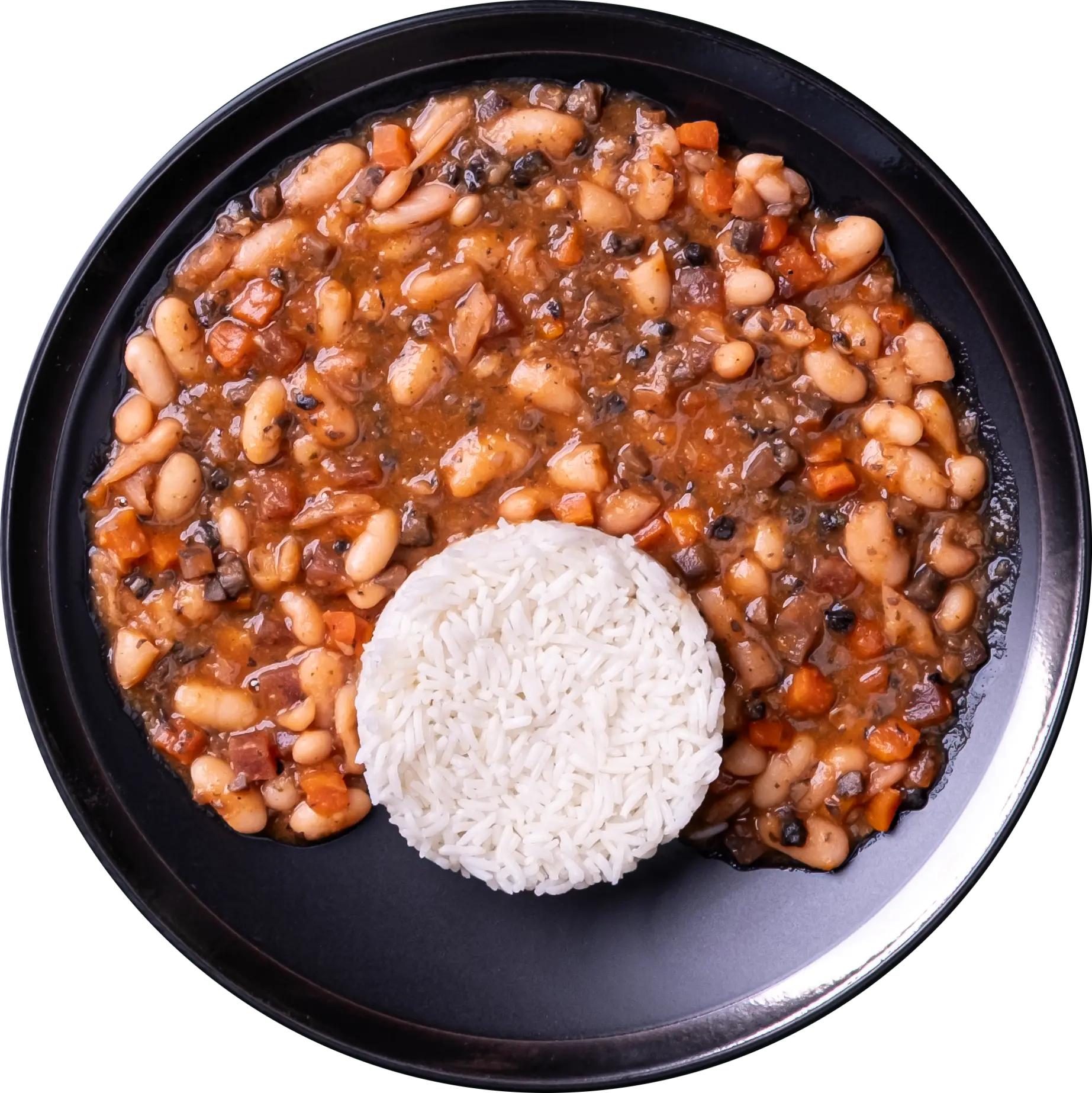 Feijoada Vegetariana com Arroz Basmati