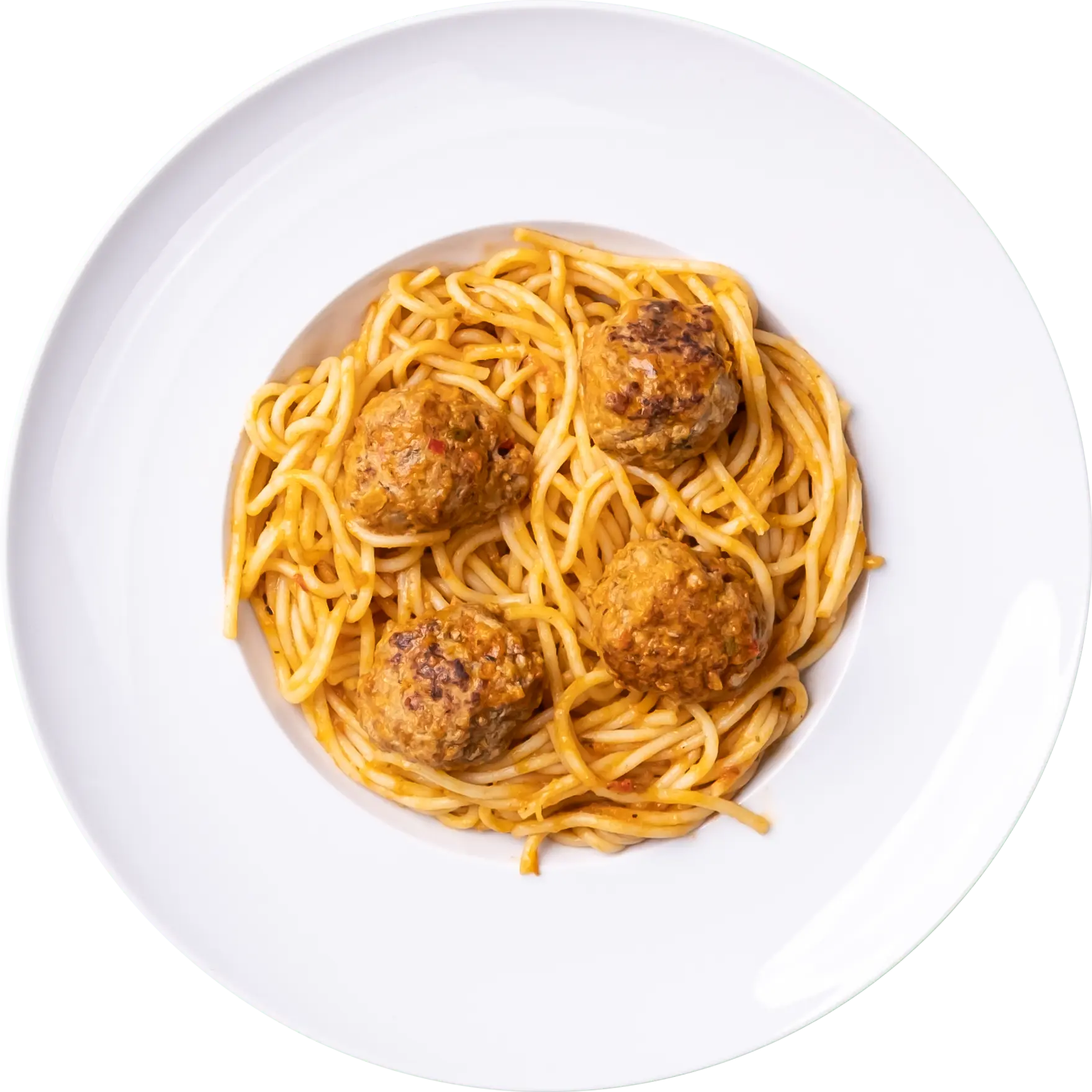 Almôndegas com Esparguete